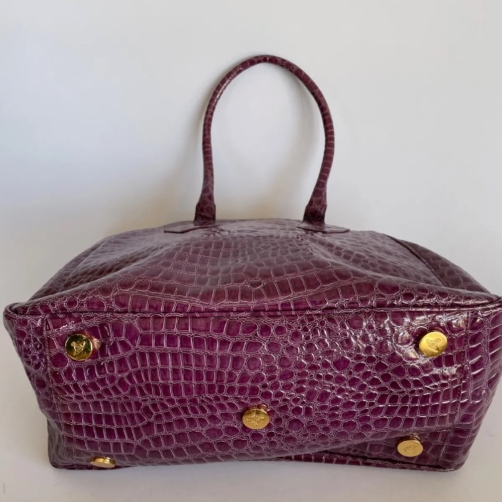 SOLD VINTAGE Vivienne Westwood croc embossed Yasmine Bag - Picture 4 of 9
